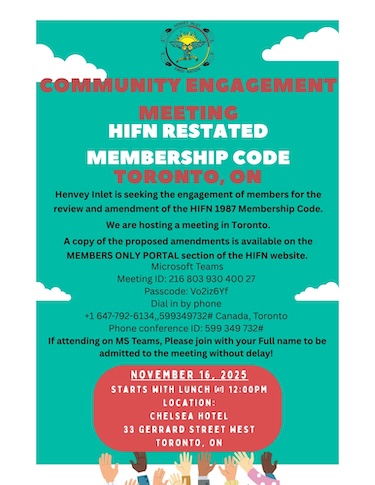 Click the image to open the TORONTO HIFN Membership code Nov 16 PDF